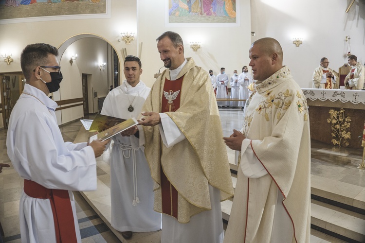 Dębica. Błogosławieństwo ceremoniarzy