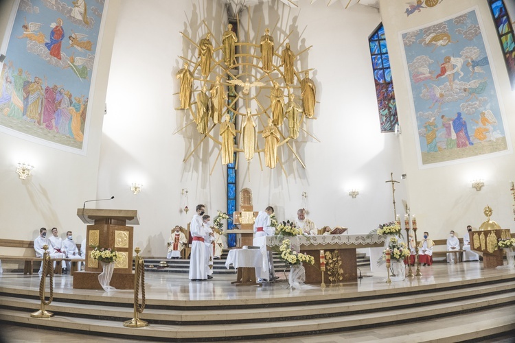 Dębica. Błogosławieństwo ceremoniarzy