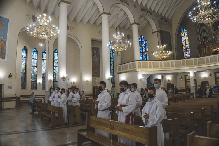 Dębica. Błogosławieństwo ceremoniarzy