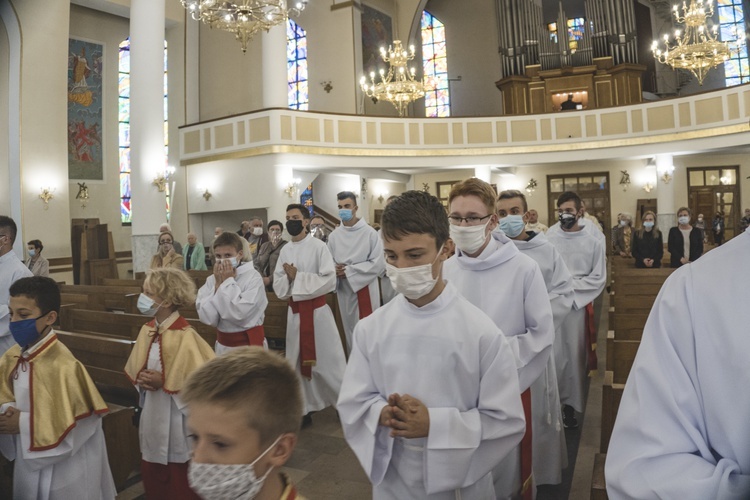 Dębica. Błogosławieństwo ceremoniarzy