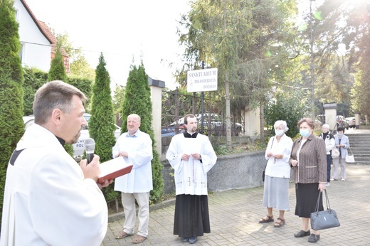 Koronka przy ulicy Gomółki i Hubala 2020
