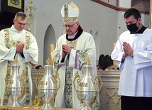 	Koszalin, 26 września. Błogosławieństwo olejów.