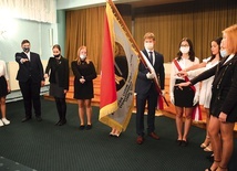 Ślubowanie pierwszoklasistów.