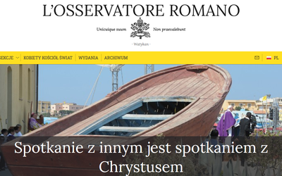 "L'Osservatore Romano" wraca w wersji papierowej