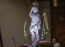Figura św. Michała Archanioła została przywieziona z Gargano.