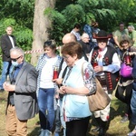 Uroczystość 74. rocznicy zbrodni na partyzantach "Bartka" - na Scharfenbergu