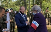 Uroczystość 74. rocznicy wymordowania partyzantów "Bartka" w Starym Grodkowie - 2020