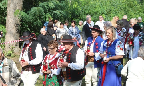 Na modlitwie na Scharfenbergu zebrały się prawdziwe tłumy.