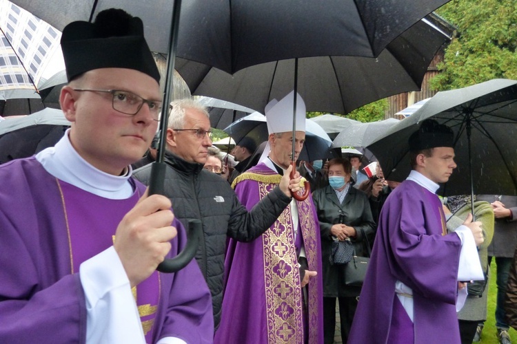 Poręba Spytkowska. Pogrzeb śp. ks. Józefa Górki