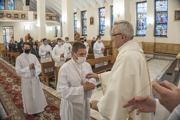 Bochnia. Błogosławieństwo ceremoniarzy