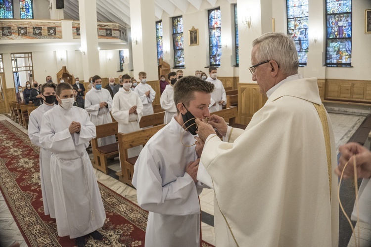 Bochnia. Błogosławieństwo ceremoniarzy