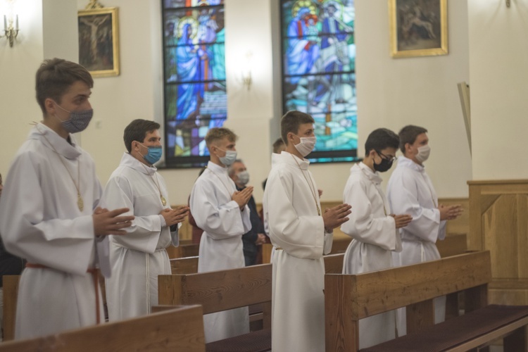 Bochnia. Błogosławieństwo ceremoniarzy