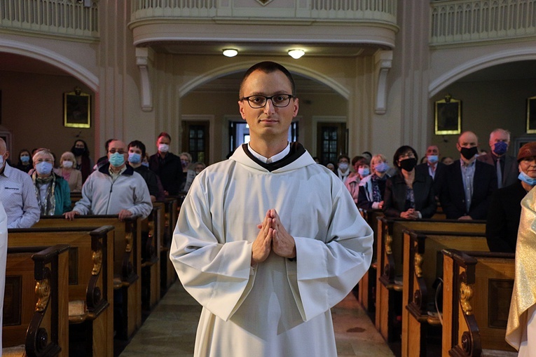 Święcenia diakonatu br. Bogusława Wielgoszewskiego, karmelity bosego