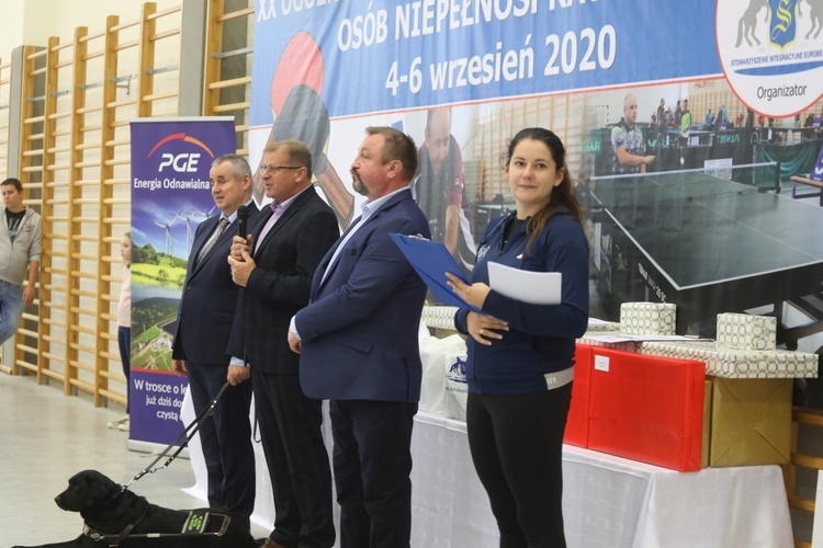 20. Ogólnopolski Turniej Tenisa Stołowego Osób Niepełnosprawnych - Łodygowice 2020