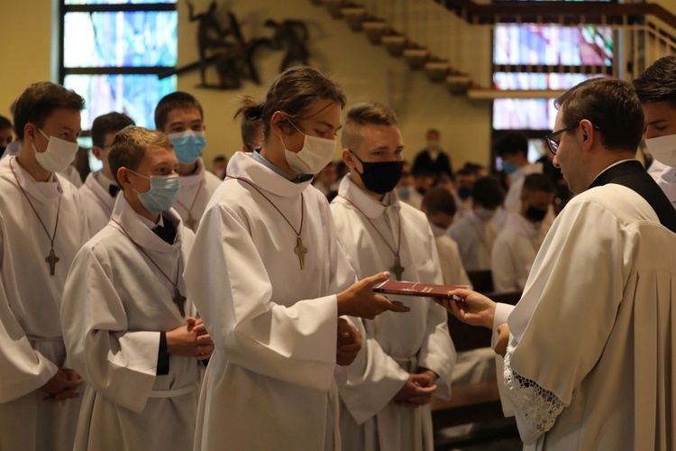 Ustanowienie nowych animatorów liturgicznej służby ołtarza - Bielsko-Biała 2020