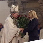 Bp Karol Kulczycki w swoich rodzinnych stronach - Msza św. w Czerninie