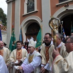 Pielgrzymka hodowców gołębi i orkiestr kalwaryjskich