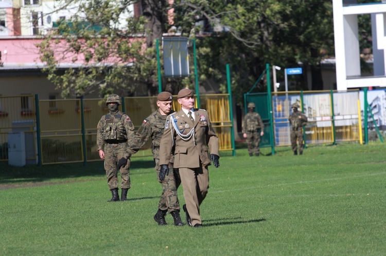 Przysięga terytorialsów w Dębicy