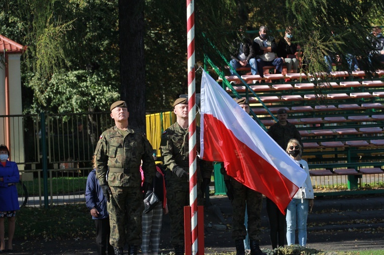 Przysięga terytorialsów w Dębicy