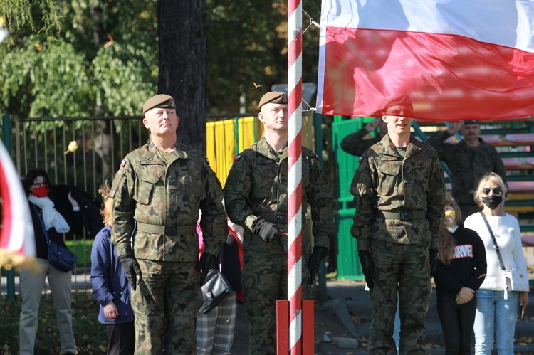 Przysięga terytorialsów w Dębicy