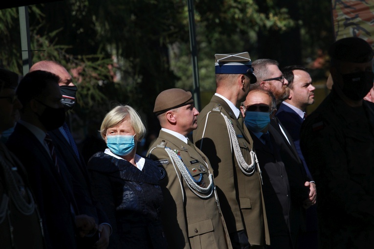 Przysięga terytorialsów w Dębicy