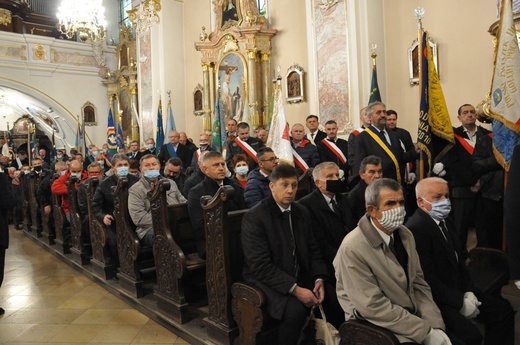 Pielgrzymka hodowców gołębi i orkiestr kalwaryjskich