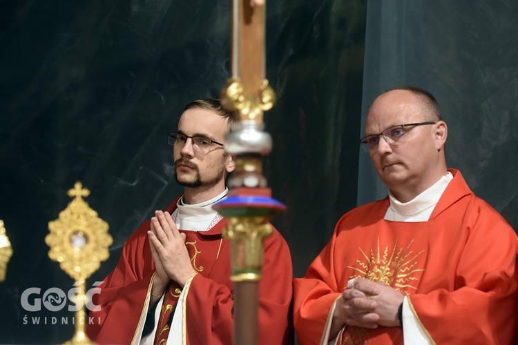 Msza św. i adoracja Najświętszego Sakramentu w Ząbkowicach Śląskich