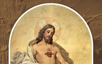 Antonio CiseriObjawienie Najświętszego Serca Jezusa św. Małgorzacie Marii Alacoqueolej na płótnie, 1888kościół Sacro Cuore, Florencja