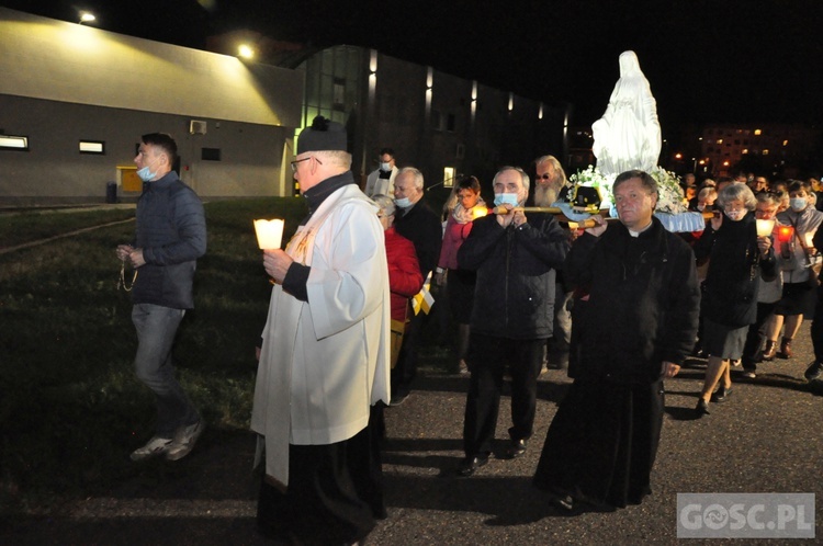 Procesja różańcowa w Głogowie