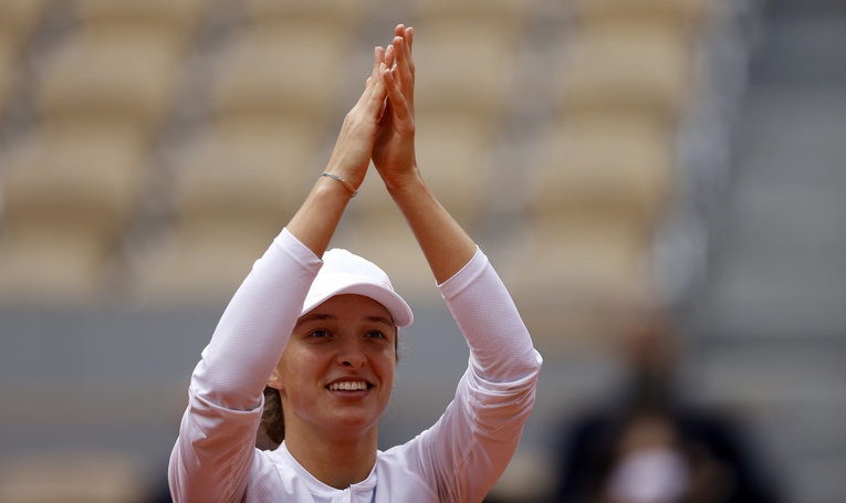 Iga Świątek w finale French Open