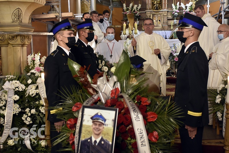 Pogrzeb Macieja Aleksiuka, zaginionego 20-latka