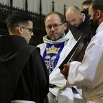 Śluby wieczyste braci franciszkanów na wrocławskich Karłowicach
