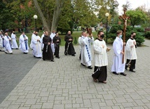 Śluby wieczyste braci franciszkanów na wrocławskich Karłowicach