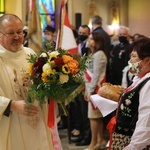 Powitanie relikwii św. Jana Pawła II w parafii w Czernichowie