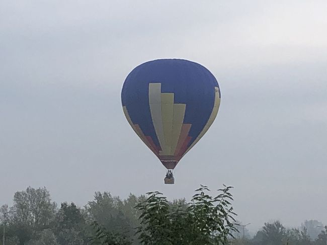 Balony nad Stalową Wolą.