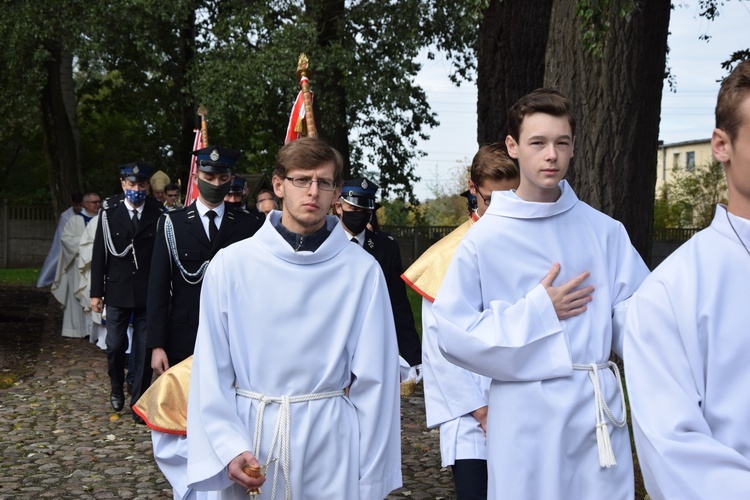 Wprowadzenie relikwii św. Jana Pawła II - Boczki Chełmońskie