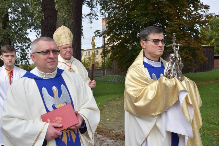 Wprowadzenie relikwii św. Jana Pawła II - Boczki Chełmońskie