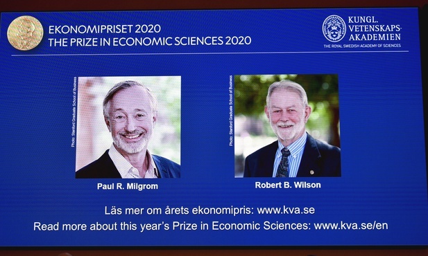 Laureaci Nagrody Nobla za rok 2020 w dziedzinie ekonomii