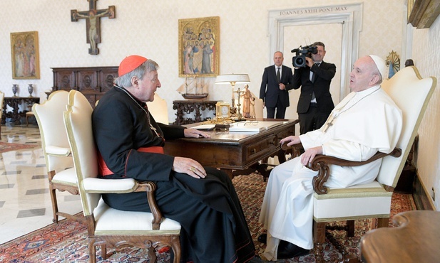 Papież przyjął kard. Gerorge’a Pella