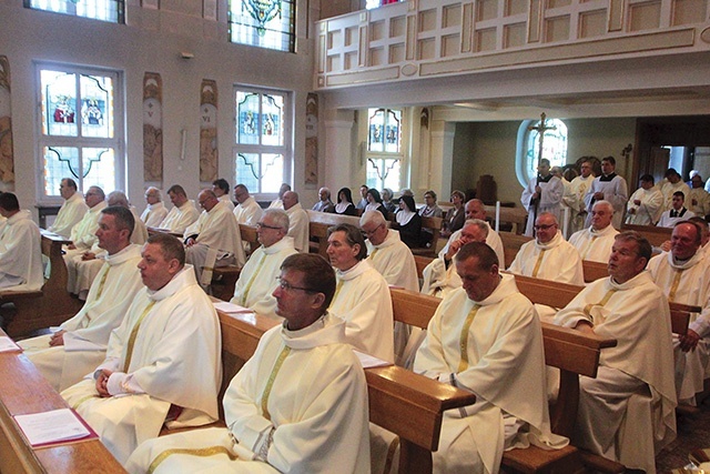 Wspólnota WSD spotkała się na wspólnej Eucharystii.