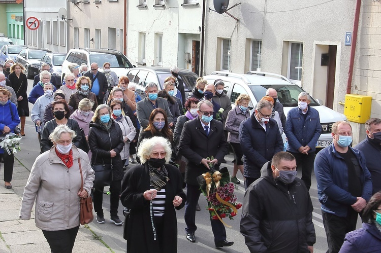 Pogrzeb franciszkanina o. Janusza Marii Szypulskiego