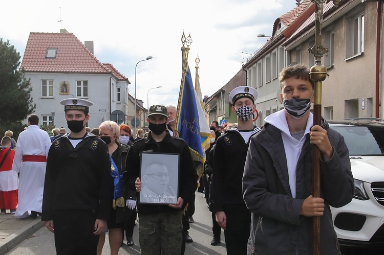 Pogrzeb franciszkanina o. Janusza Marii Szypulskiego