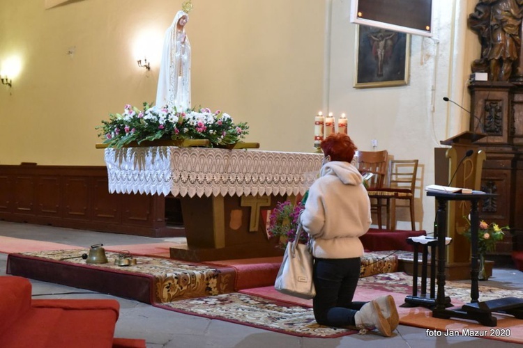 Nabożeństwo fatimskie w Żaganiu