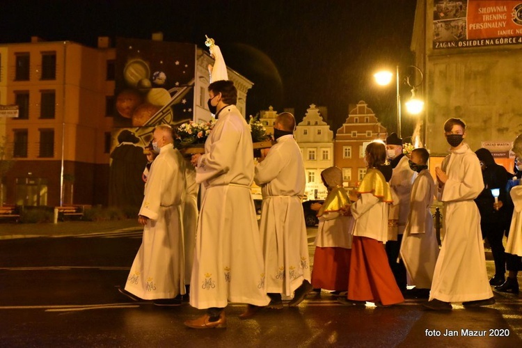 Nabożeństwo fatimskie w Żaganiu