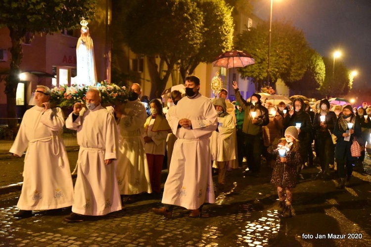 Nabożeństwo fatimskie w Żaganiu