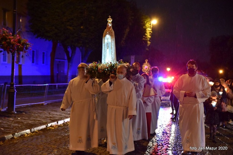 Nabożeństwo fatimskie w Żaganiu