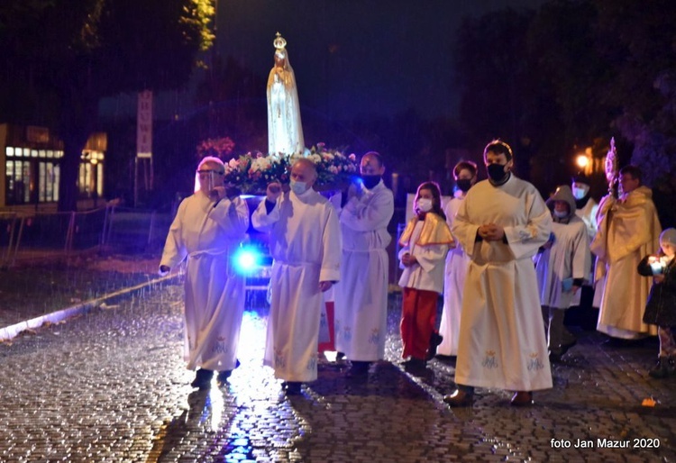 Nabożeństwo fatimskie w Żaganiu