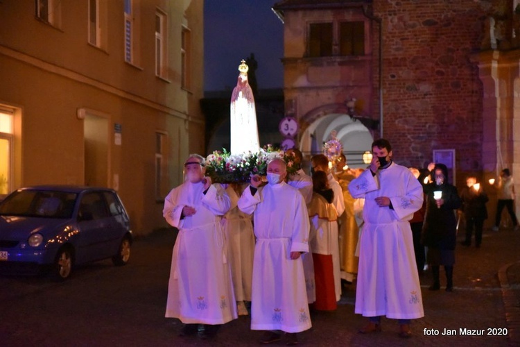 Nabożeństwo fatimskie w Żaganiu