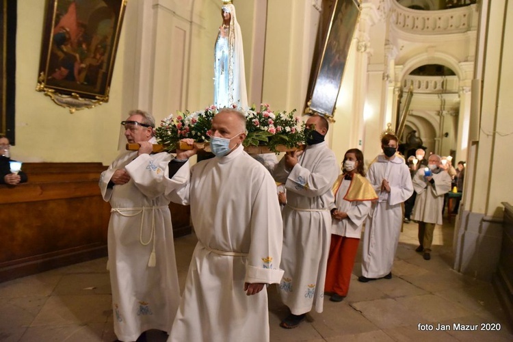 Nabożeństwo fatimskie w Żaganiu