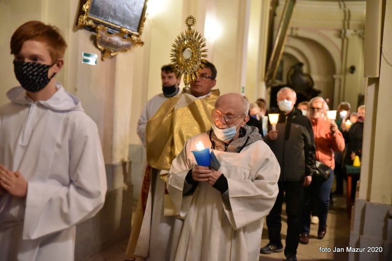 Nabożeństwo fatimskie w Żaganiu